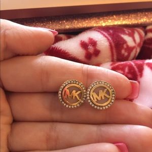 Michael kors Rose Gold Studs